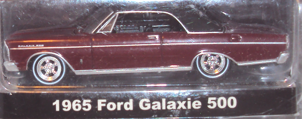 Closeup pf 1965 Ford Galaxie 500 with black top