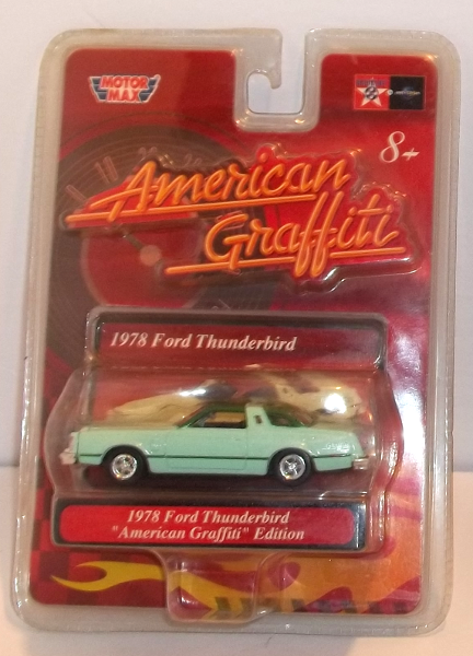 American Graffiti by Motor Max light green 1978 Ford Thunderbird