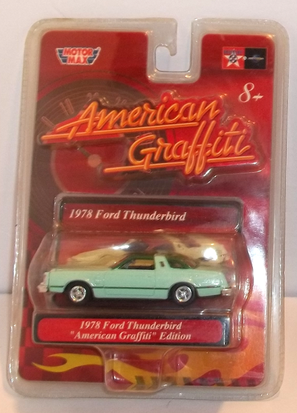 American Graffiti by Motor-Max-light-green-1978-Ford-Thunderbird
