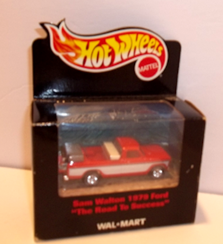Hot Wheels Sam Walton 1979 Ford - Road To Success (for WalMart) original package