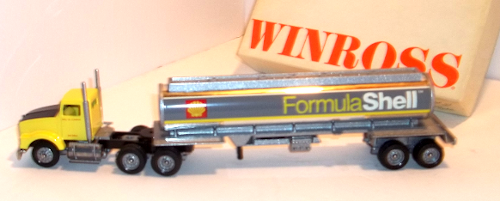 Vintage Forumula Shell '93 tanker truck by WinRoss - driver's side