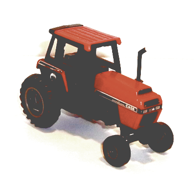 2594 Red Case International Tractor -(angle-view) DISCOUNT-2