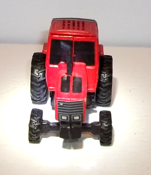 5488 Red Case International  Maxxum Tractor with black windows (front view)