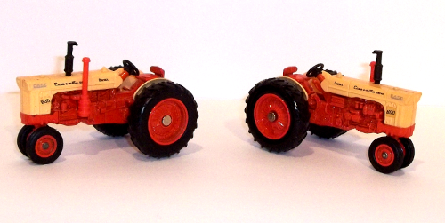 800 Case-O-Matic Drive Diesel yellow and red tractors (2)