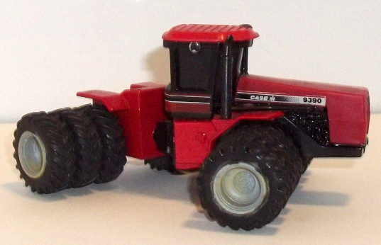 Case IH Steiger 9390 Tractor, Triple tires and tinted windows -right side view