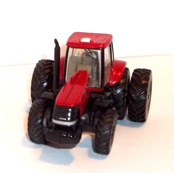 MX275 red Case IH Magnum Tractor with Dual rear wheels (front view)
