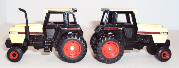 two 2594 Case Tractors -closeup @attention n for your choice