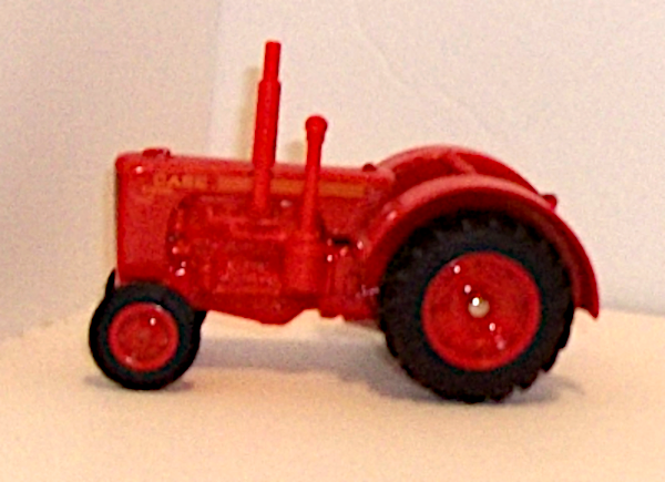 IH 500 Case Diesel vintage orange tractor left side