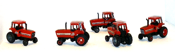 5088 International tractor (5 identical models) view 4