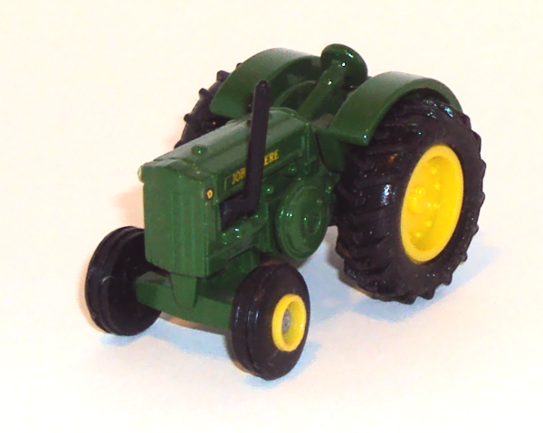 100th Anniversary-1953-model-D John Deere tractor, only 2 inches long