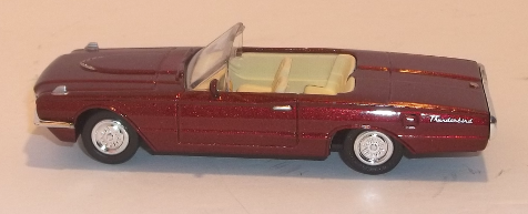 1966 red Ford Thunderbird - driver's side - by City Cruiser